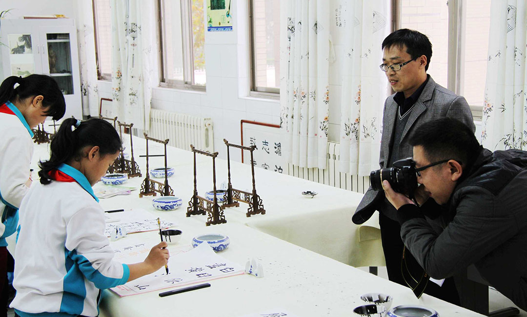 西青西青常州书法教育微网站开发案例